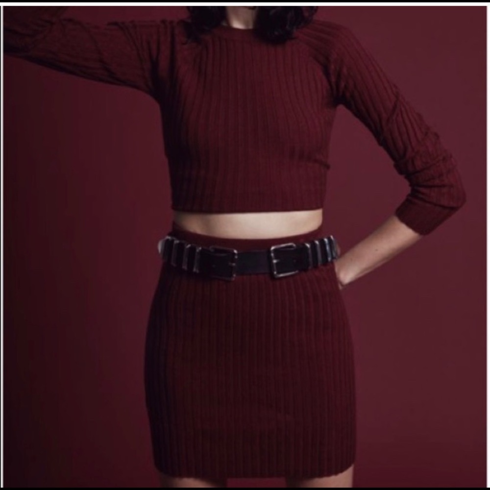 For love and lemons knitz skirt large